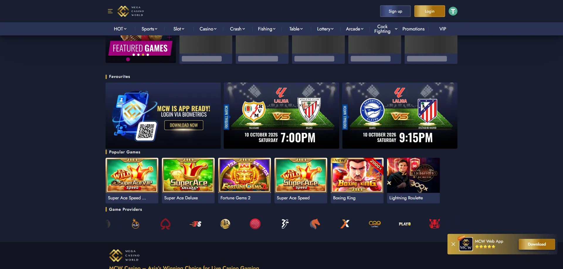 Mcw Mega casino sports betting bonus and cricket promotions 2026
