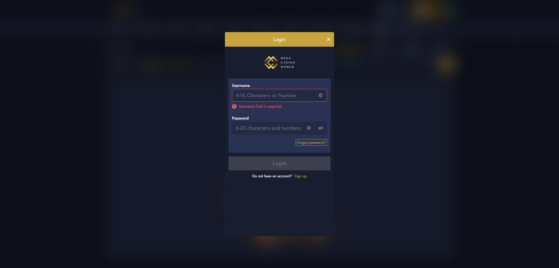 MCW BD login access on desktop and mobile browser