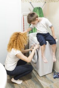 How to Wash Tennis Shoes in a Laundry Machine
